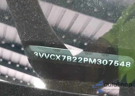 2023 Volkswagen Taos 1.5T S z USA, uszkodzony, nr VIN 3VVCX7B22PM307548